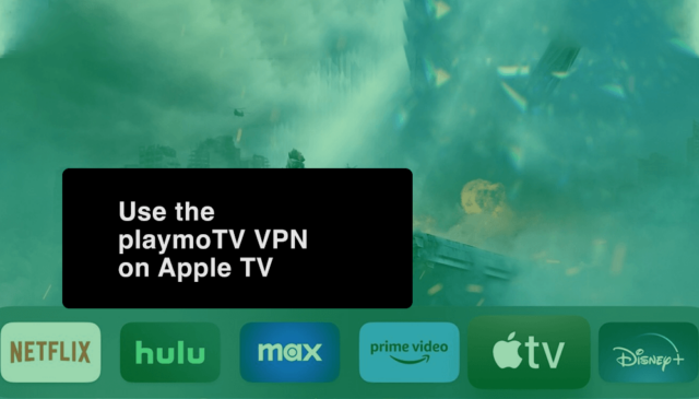 playmoTV VPN - Apple TV