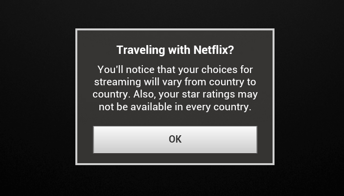 Netflix - Traveling