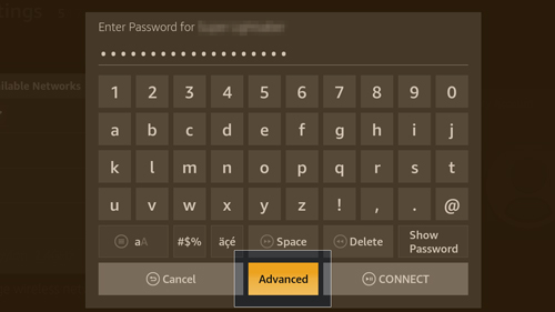 fire tv keyboard